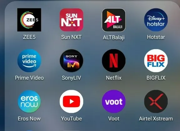 TOP 5 OTT's in India
