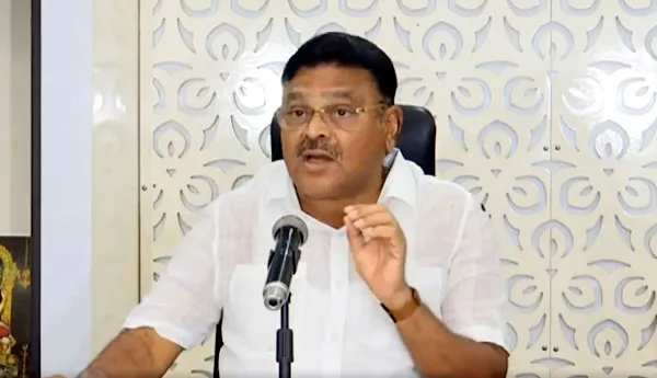 The minister is angry with Pawan Kalyan