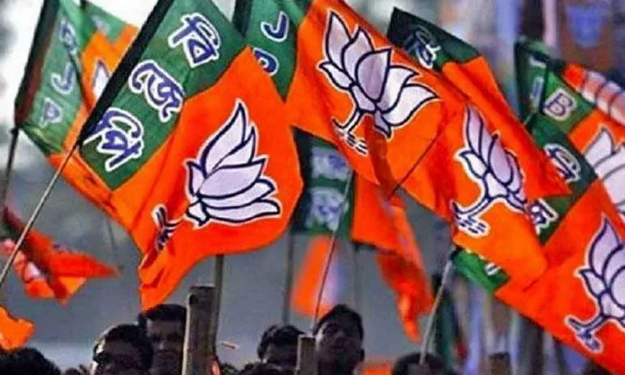 BJP, which has taken up dharna across the state, has demanded that double bedroom houses be distributed to the deserving