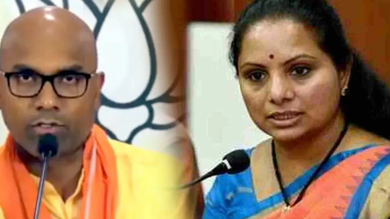 Dharmapuri Arvind-MLC Kavitha Fire-KCR potholes on national highways