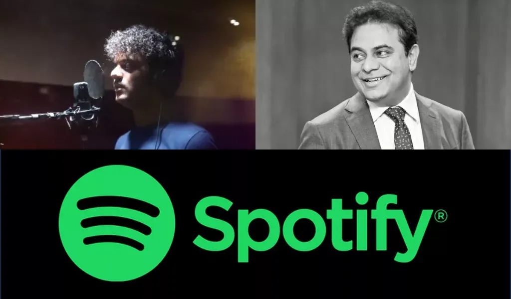 ktr son Himanshu Rao Kalvakuntlas new song to be released on spotify