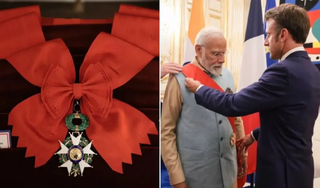 pm modi received france highest honor