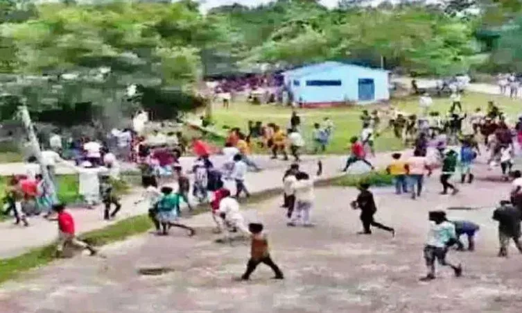 police open fire at protest for regular electricity
