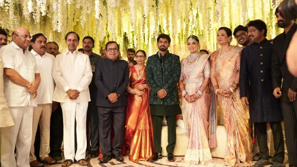Grand wedding of Brahmanandam son