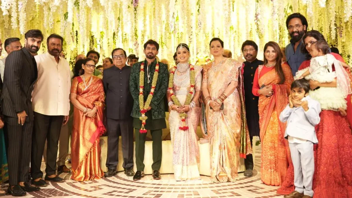 Grand wedding of Brahmanandam son