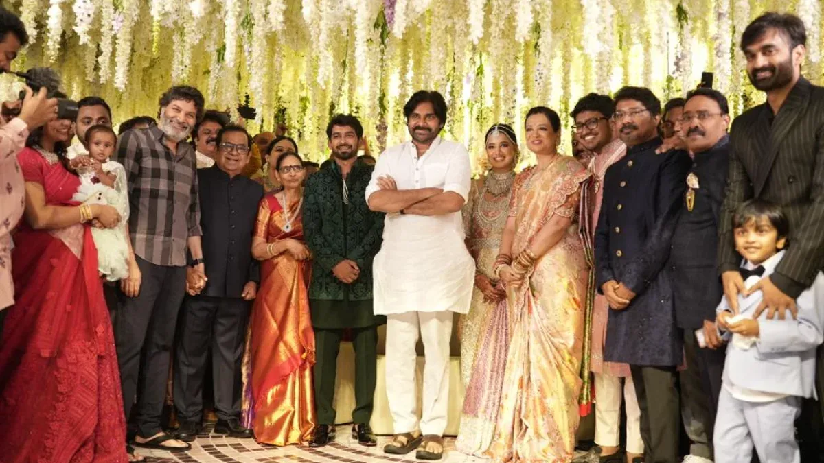 Grand wedding of Brahmanandam son