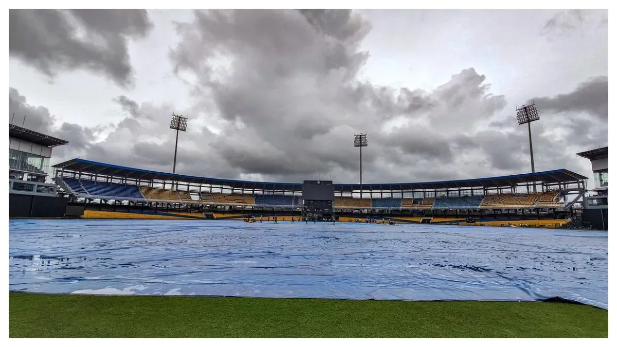 India vs Sri Lanka match today in asia cup, thunderstorms might delay start of play. 