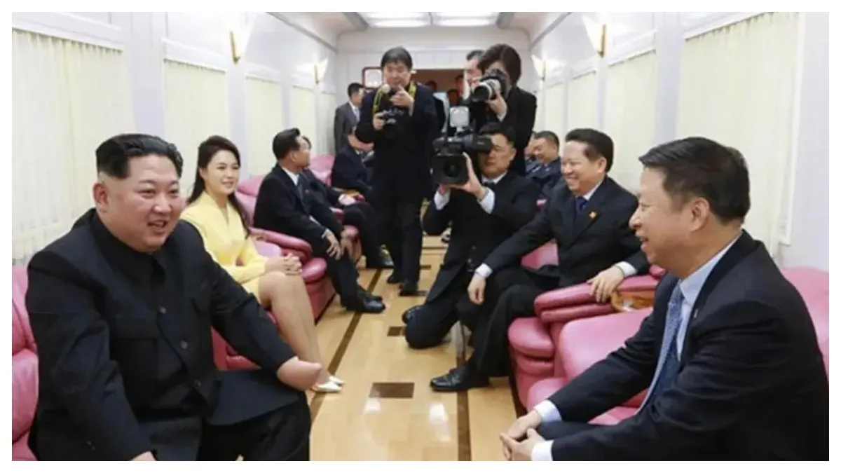 North Korea's Kim Jong Un Arrives In Russia For Weapons Summit With Putin.