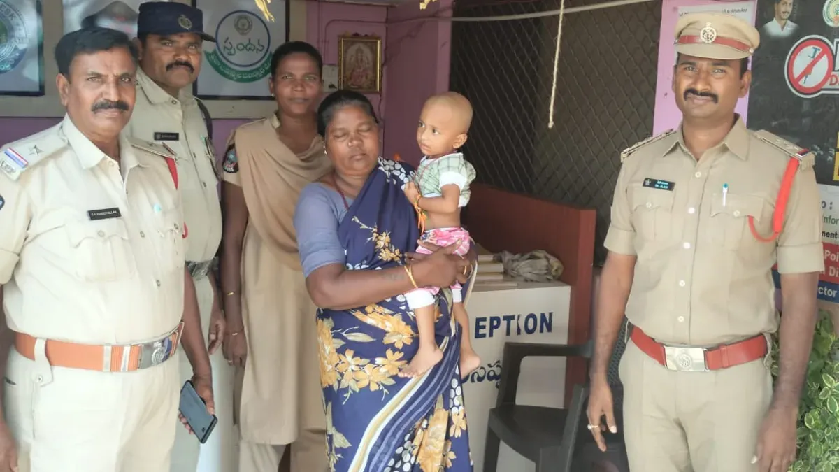 Babu who was kidnapped in Tirupati is safe