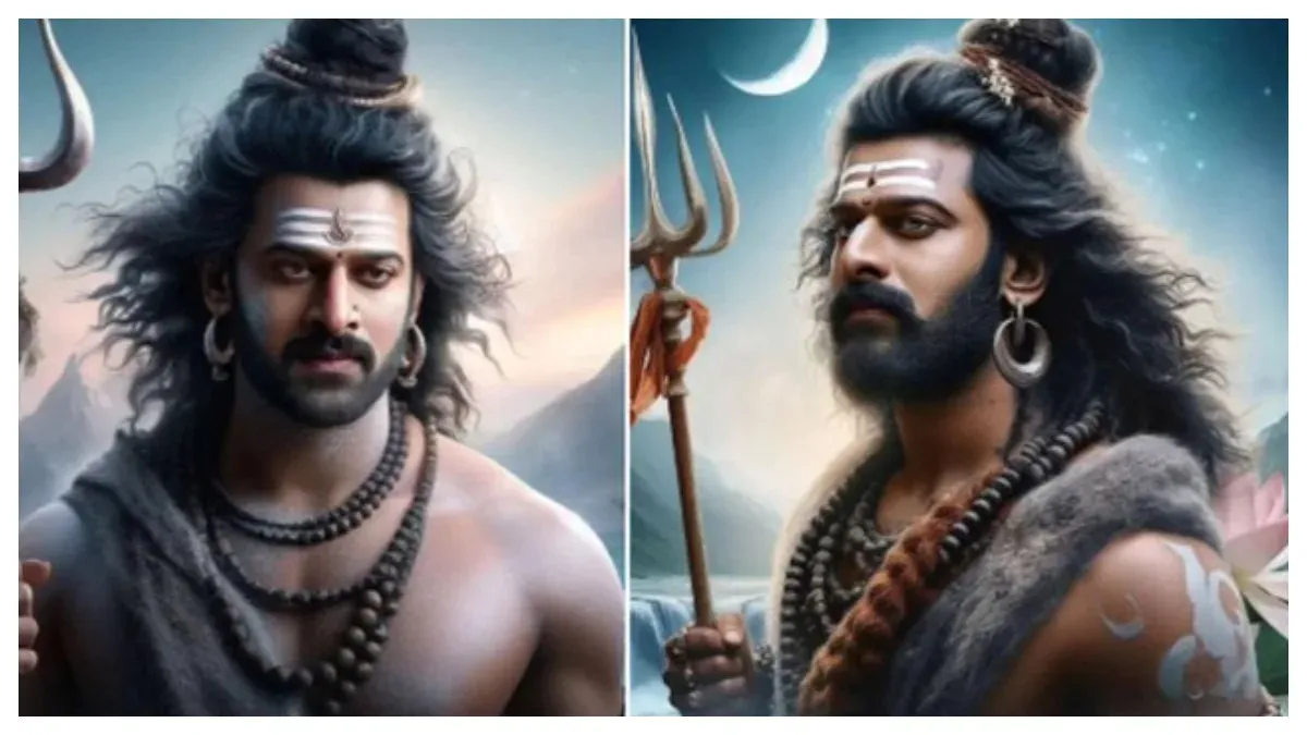 PRABAHS AS SHIVA