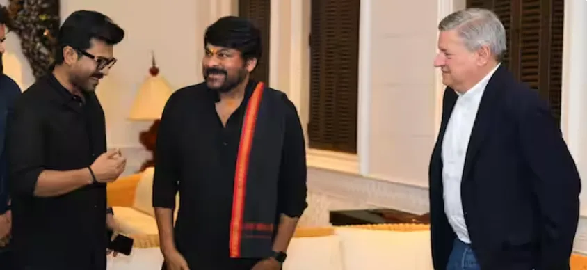 Netflix CEO Meets Megastar & Ram Charan