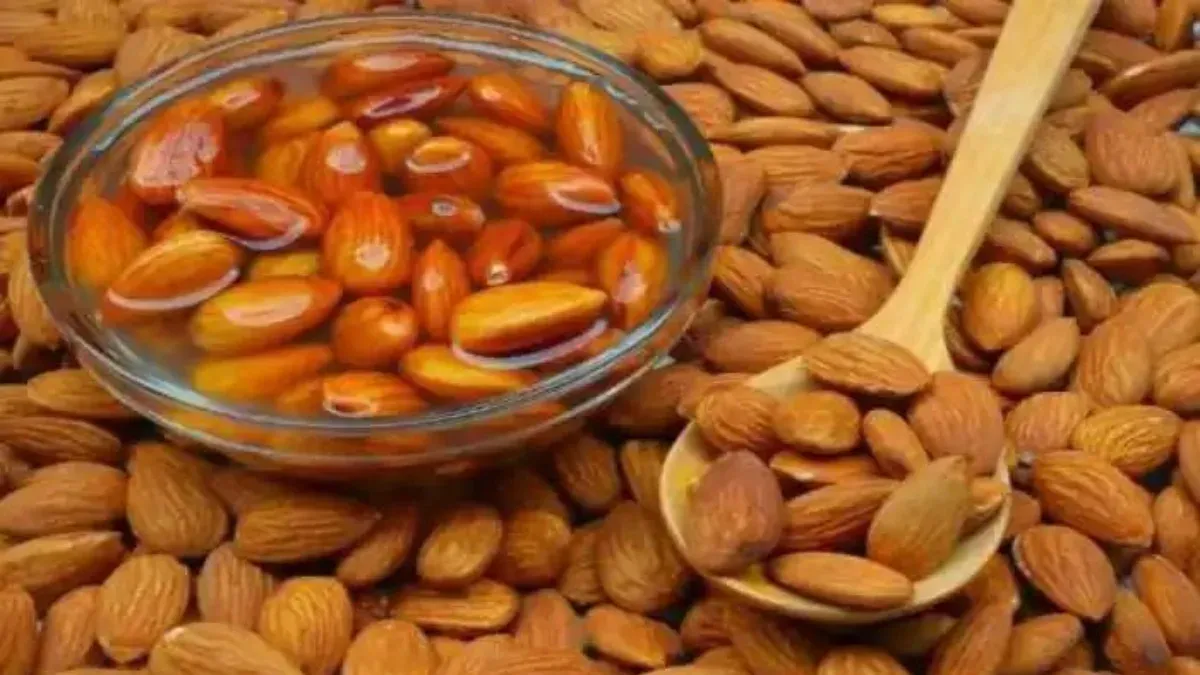 Eat soaked almonds 