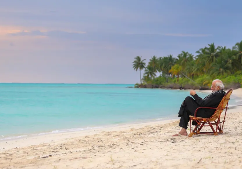 Modi In Lakshadweep