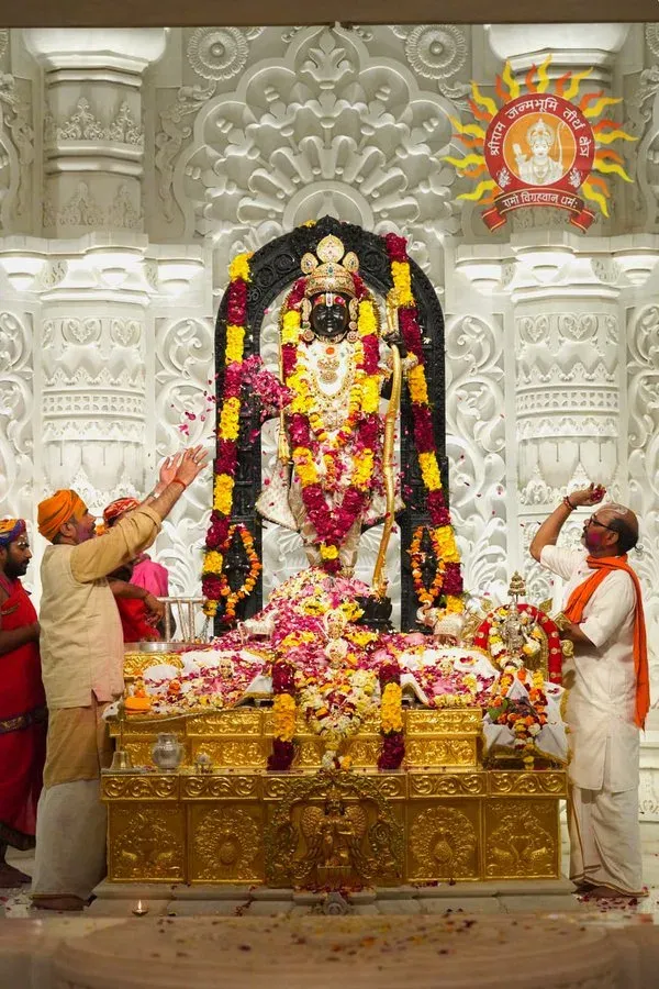 First Holi At Ayodhya Temple