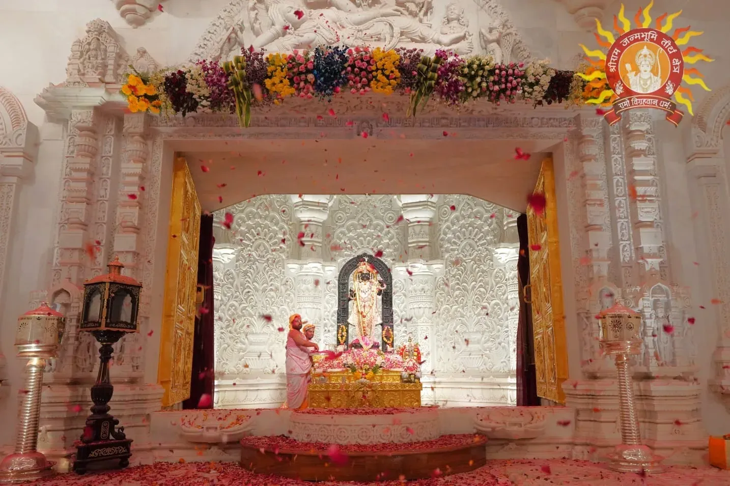 First Holi At Ayodhya Temple