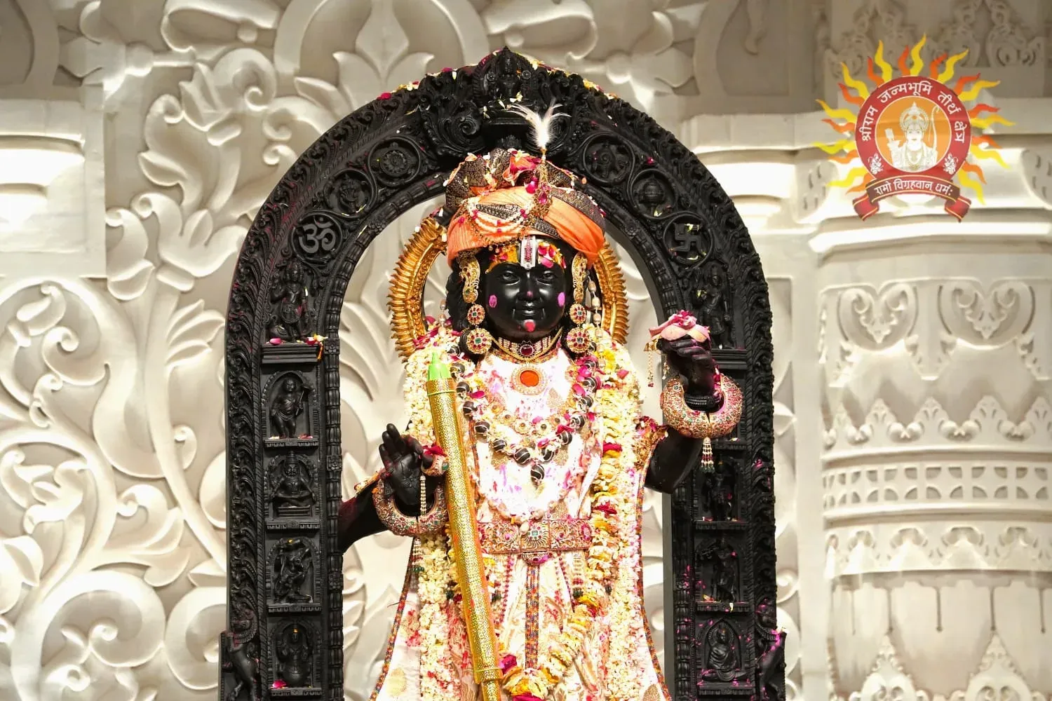 First Holi At Ayodhya Temple
