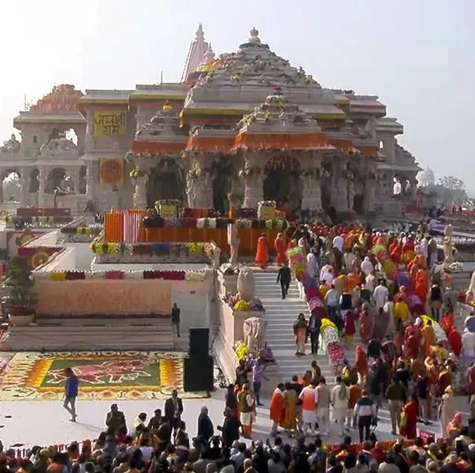 First Holi At Ayodhya Temple