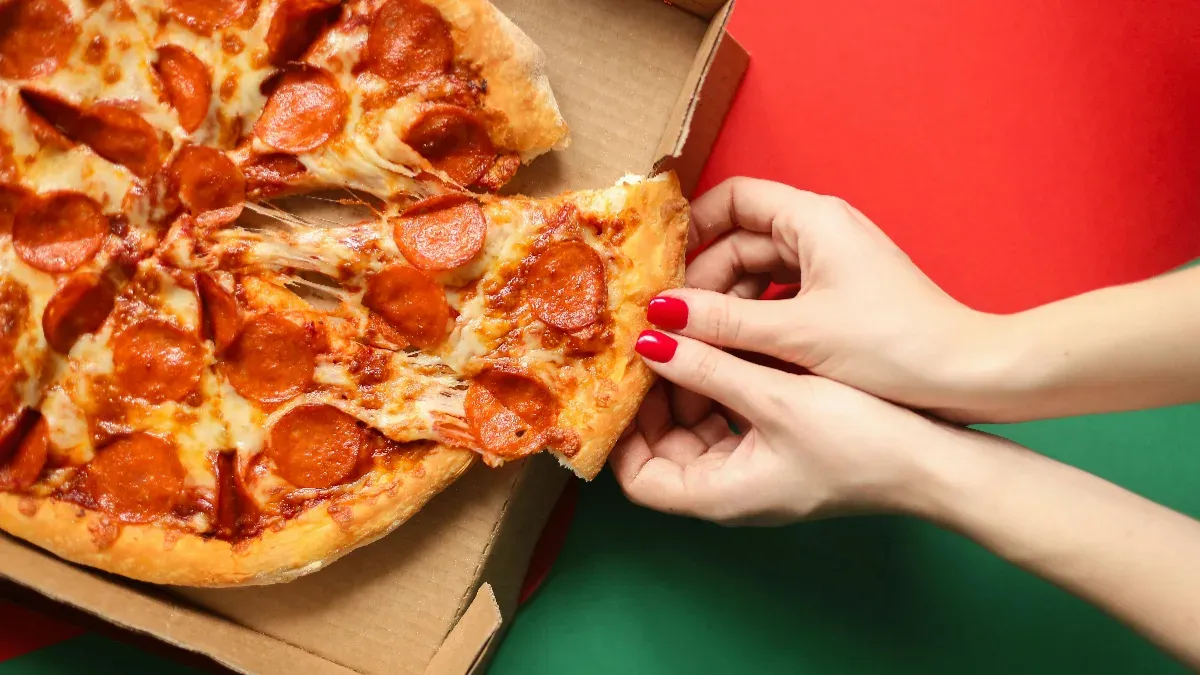 Eating pizza is very dangerous for health