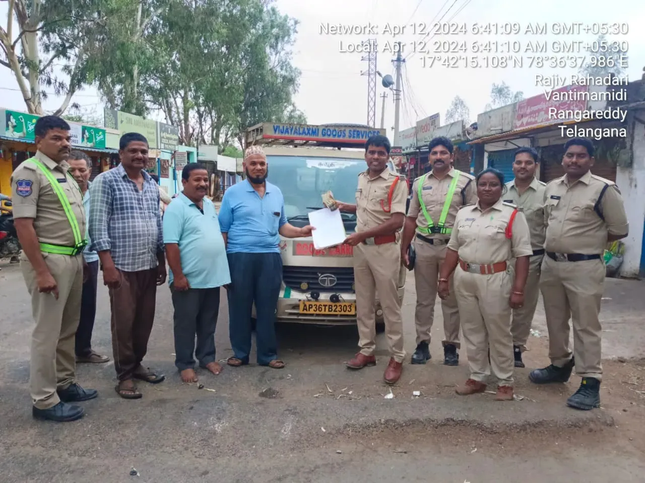 Cash Seized at Siddipet District