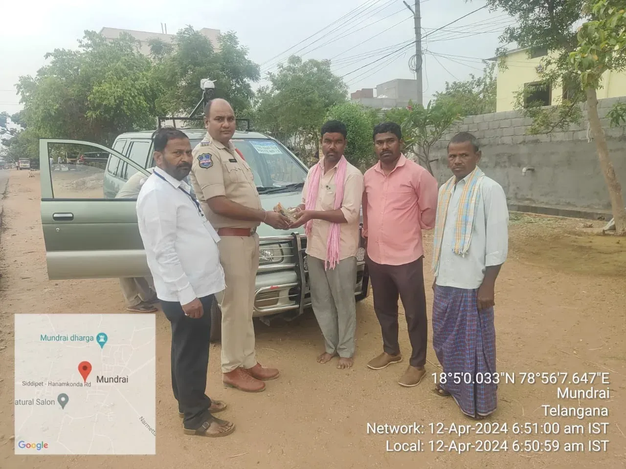 Cash Seized at Siddipet District
