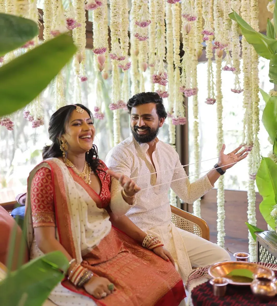 Amala Paul Baby Shower Ceremony
