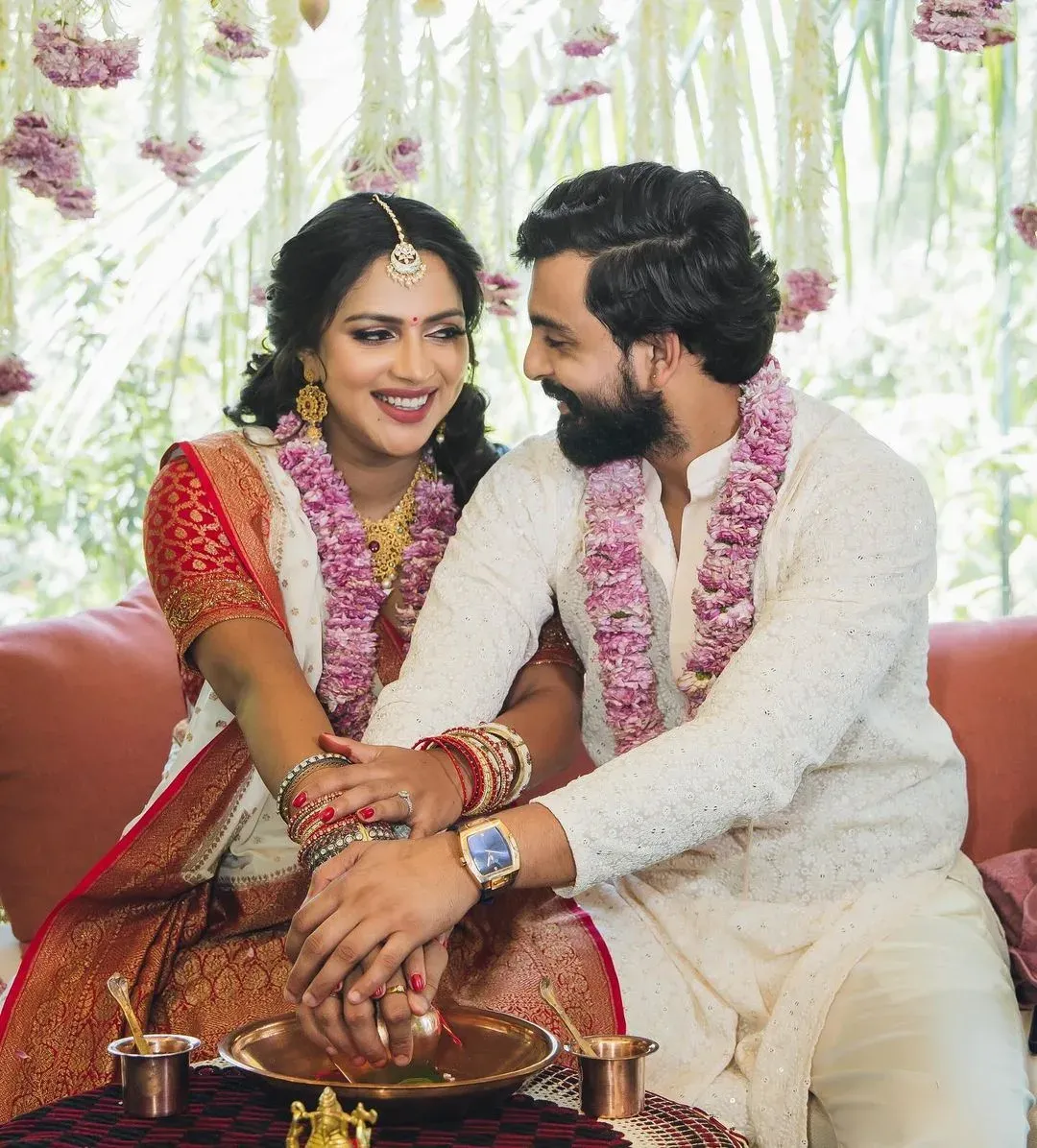 Amala Paul Baby Shower Ceremony