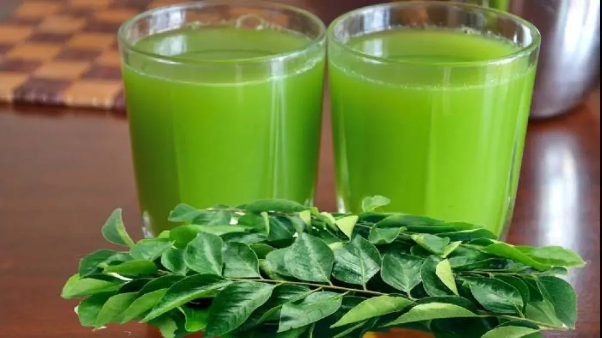 What effect does drinking Curry leaves water have on health?