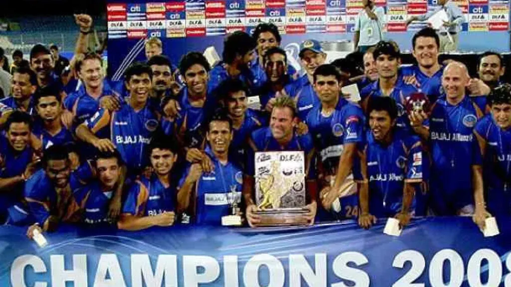 IPL 2008 Winners
