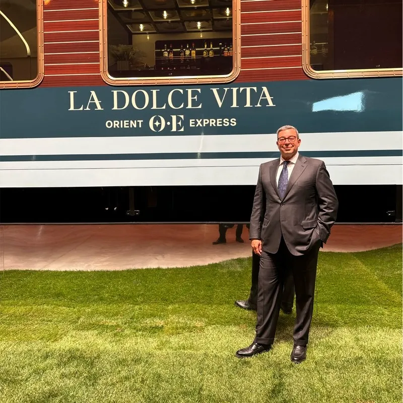 Samy Ghachem, general manager of La Dolce Vita Orient Express