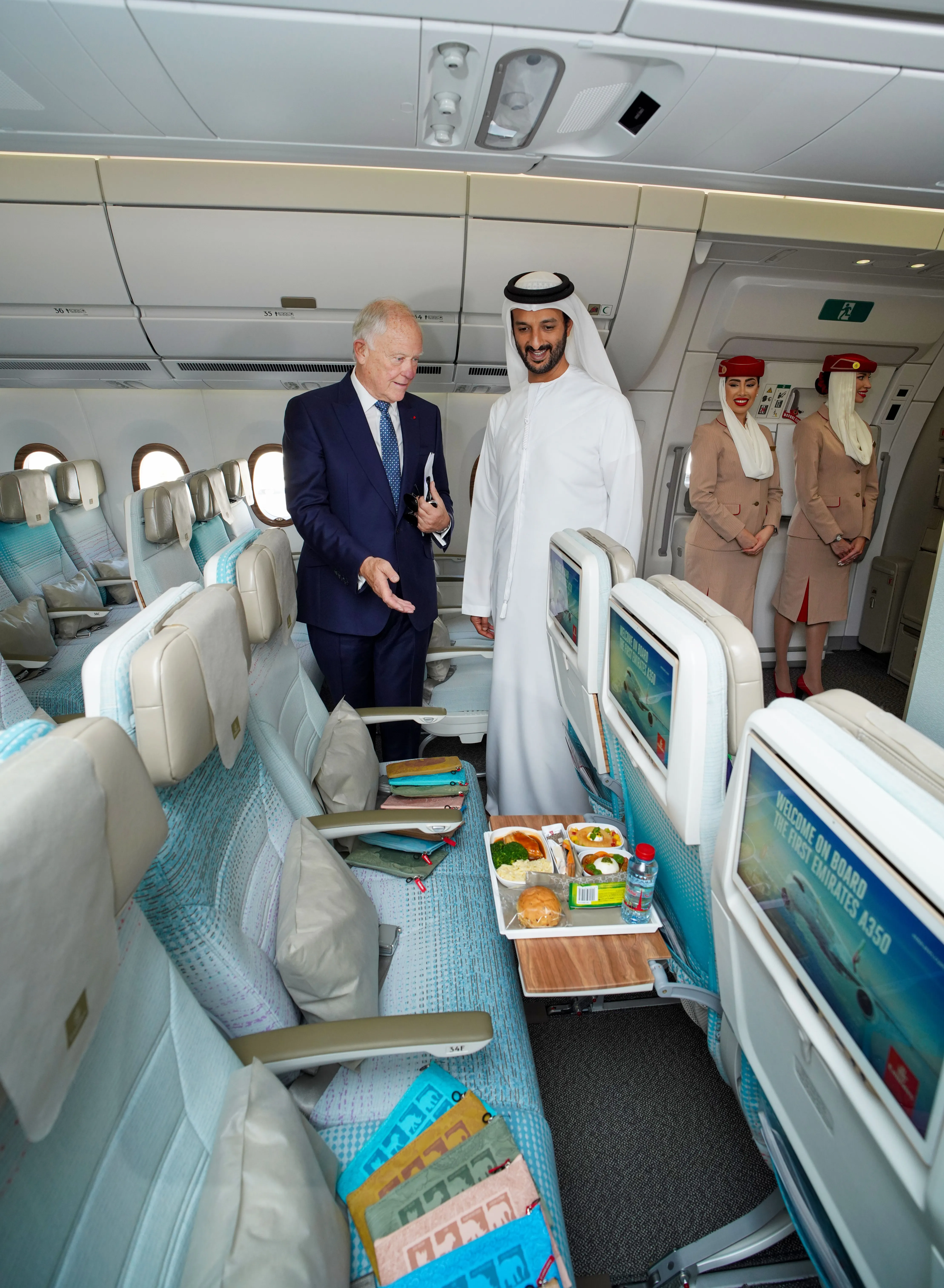 Sir Tim Clark and HE Abdulla Bin Touq Al Marri
