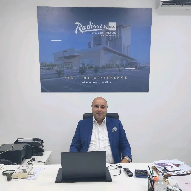 Wissem Souifi, General Manager of Radisson Blu Hotel & Convention Center, Tunis.