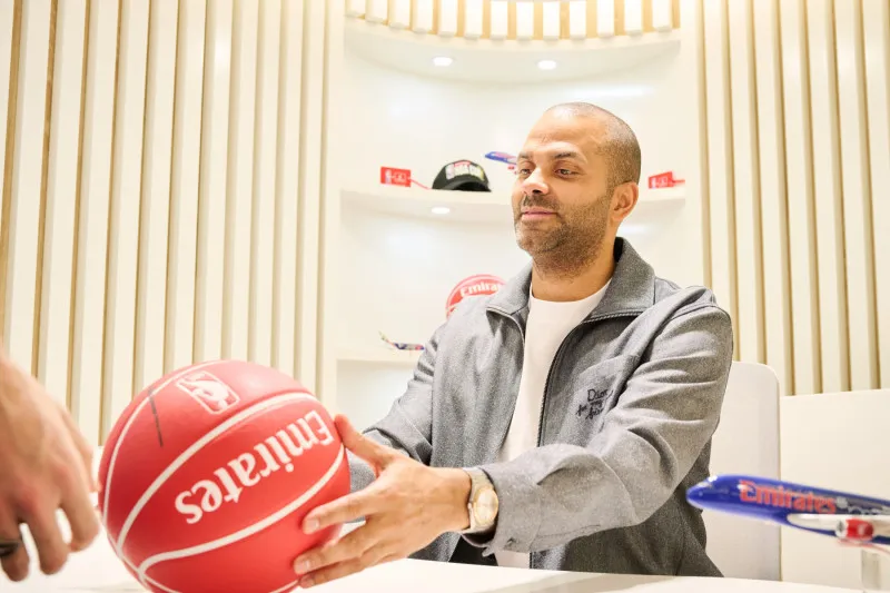 Emirates & NBA Host Youth Clinic in Paris