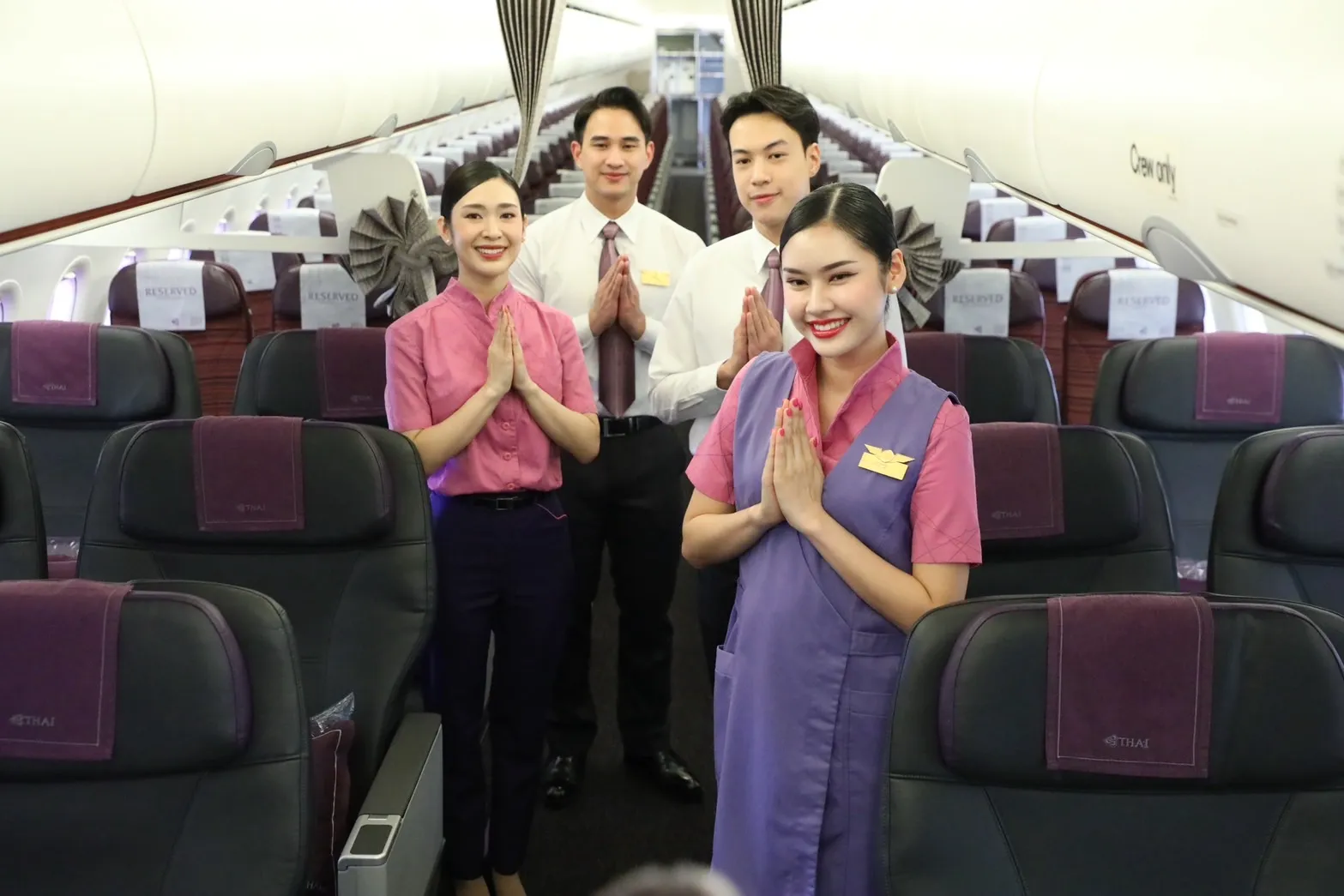 THAI's New Royal Silk Class