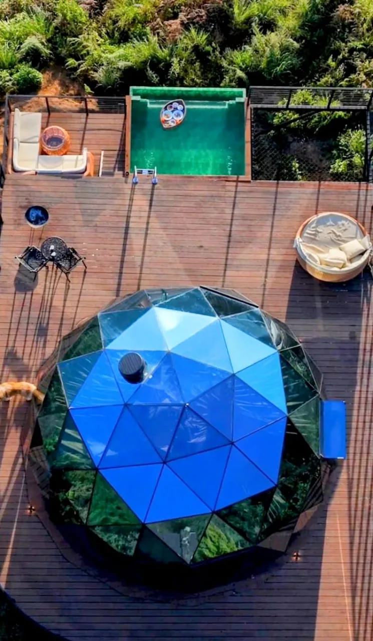 Unveiling India's First Double Glass Glamp in Kodaikanal