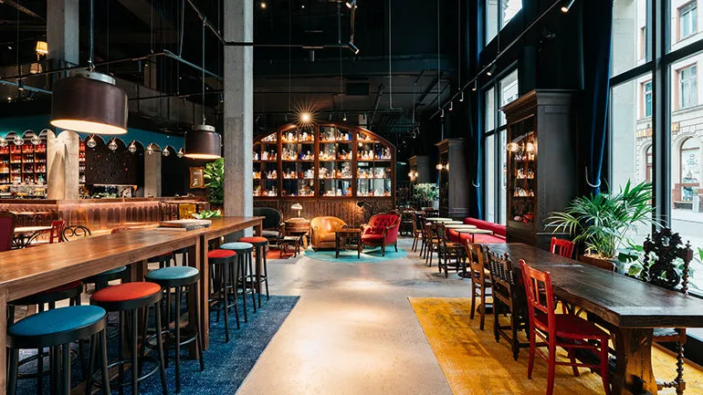 Ruby Hanna Hotel & Bar, Stuttgard, Germany. 