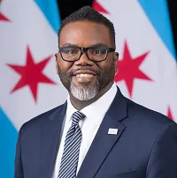 Chicago Mayor Brandon Johnson