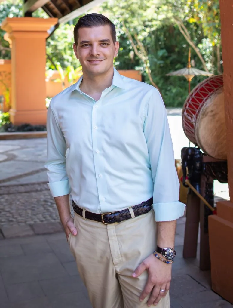 Arnaud Béril, General Manager of Anantara Golden Triangle Elephant Camp and Resort.