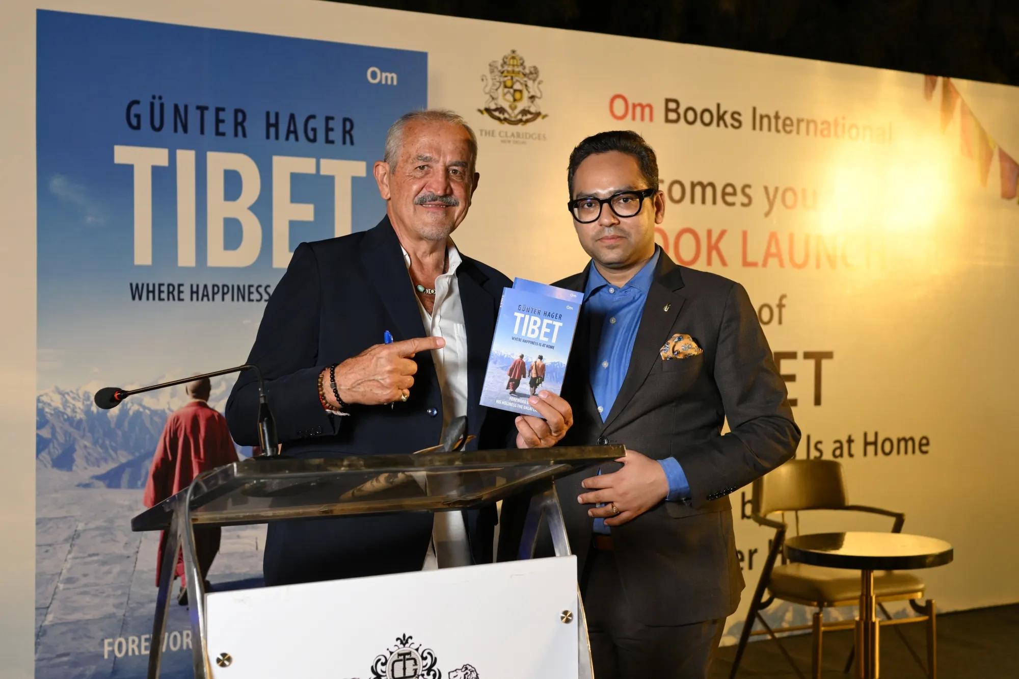 Book launch story: Gunter Hager