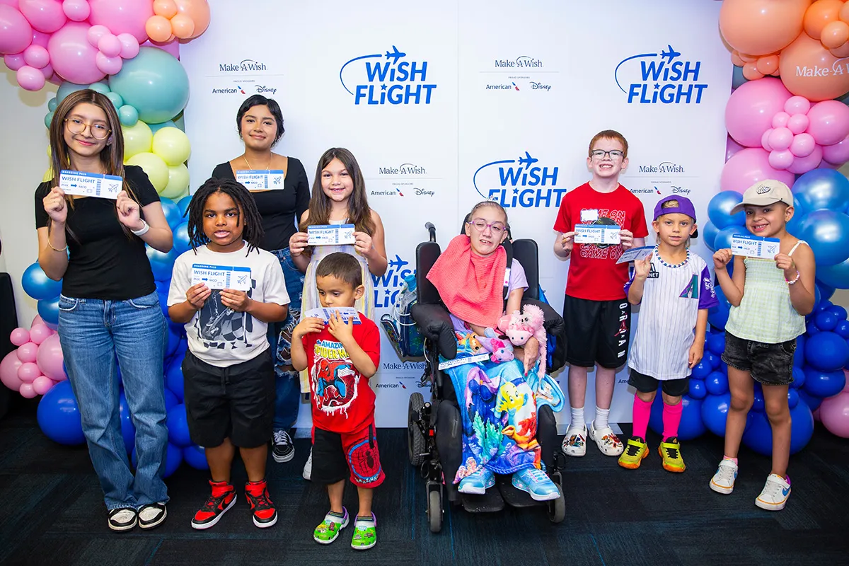 American Airlines and Make-A-Wish Team Up for Disney Trip