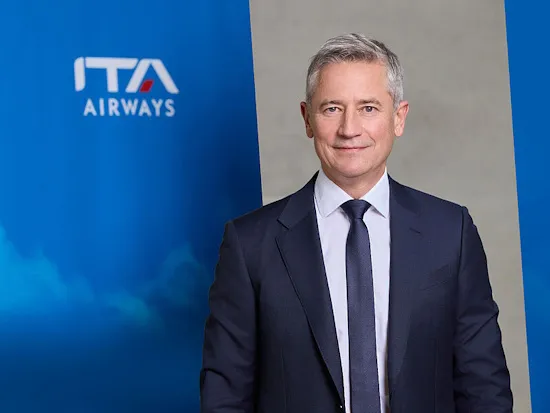Joerg Eberhart, CEO and General Manager of ITA Airways