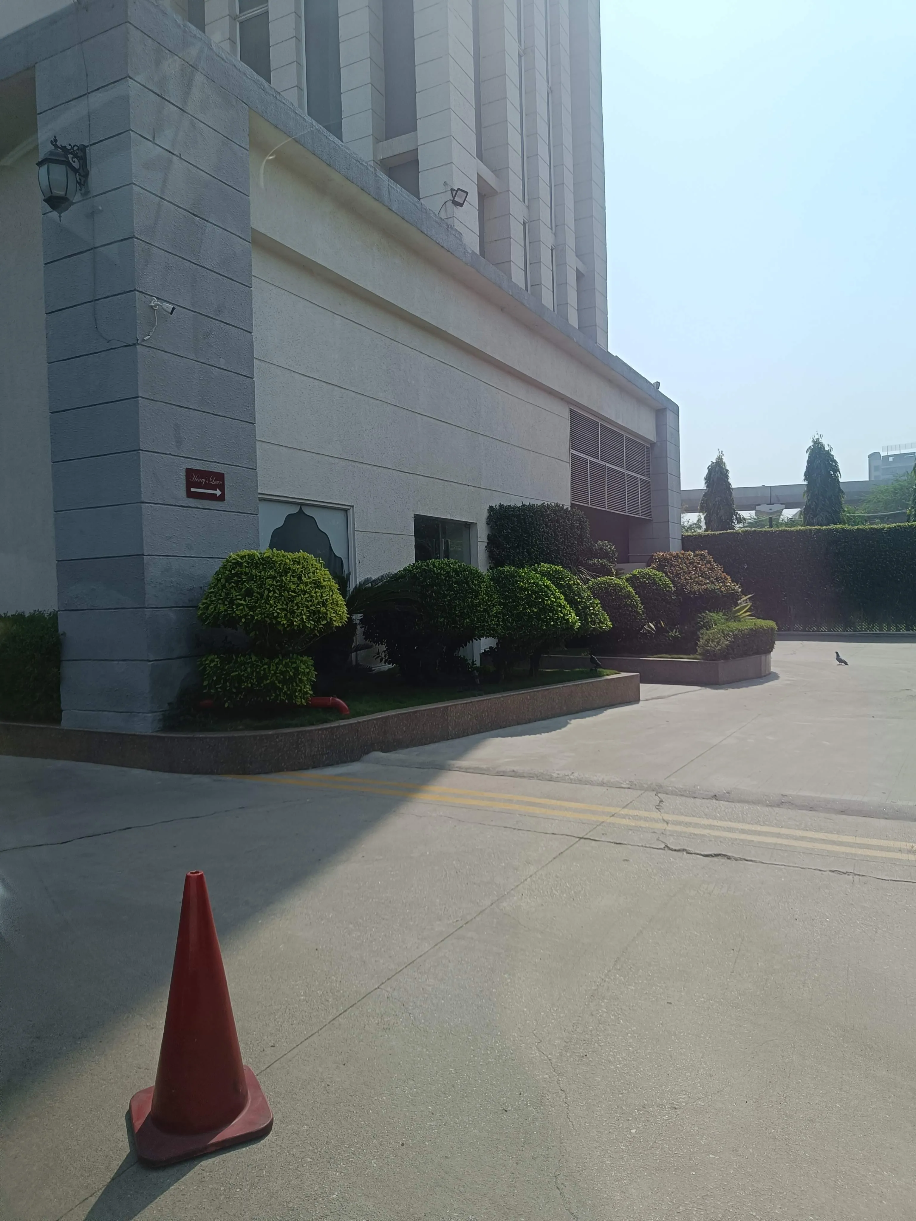 Inside Hotel Exterior