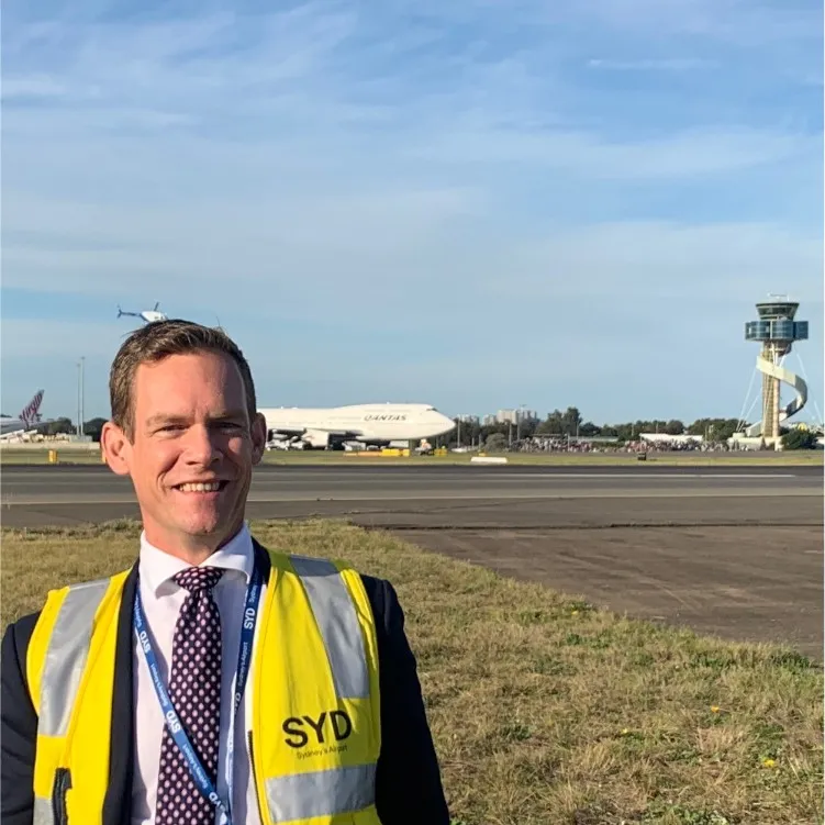 Graham White, Head of Security at Sydney Airport