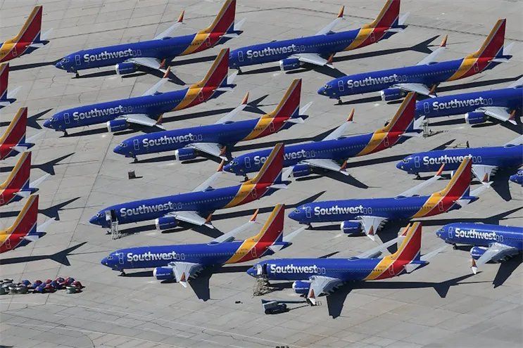 Southwest Airlines Grounded