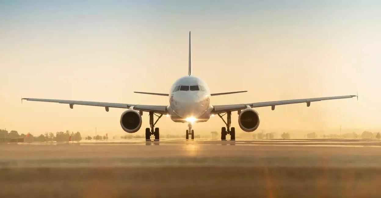 Aircraft on Runway