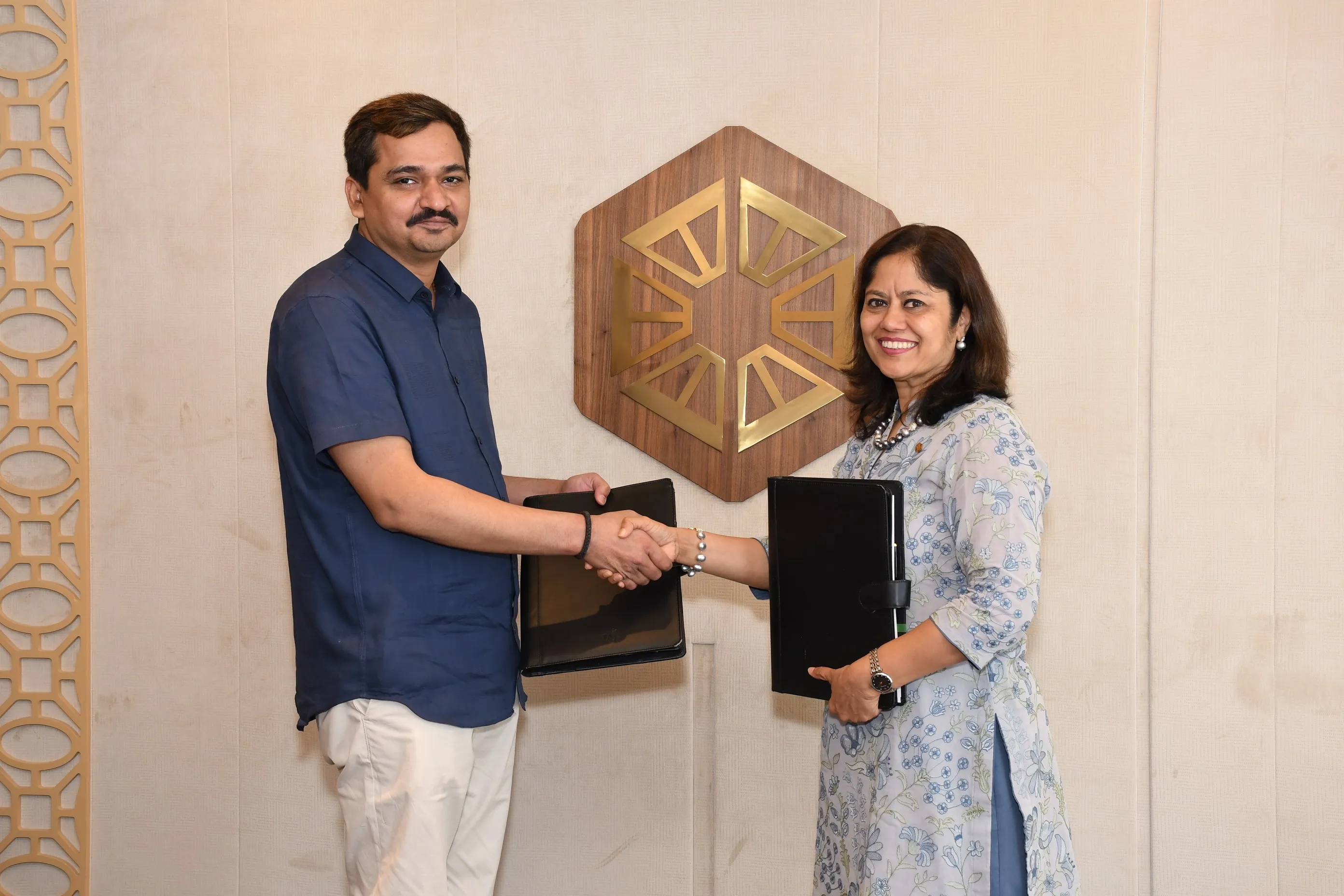 Mr. Vishal Singh with Ms. Suma Venkatesh of IHCL