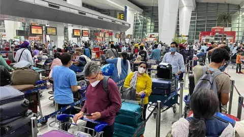 Passengers in Airport