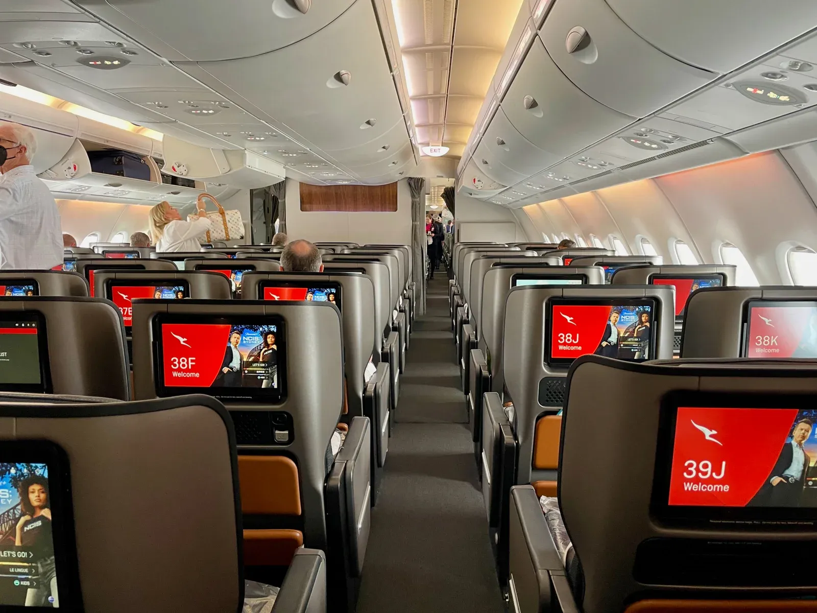 Qantas A380 Interior