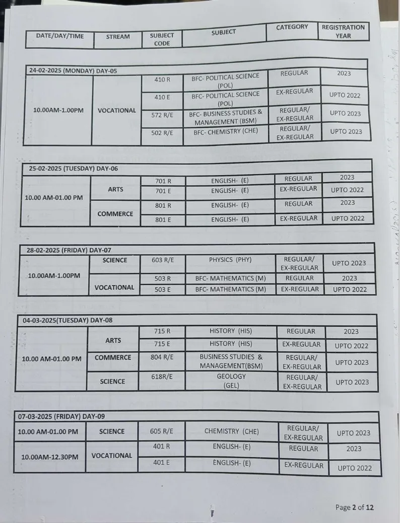 plus 2 timetable2