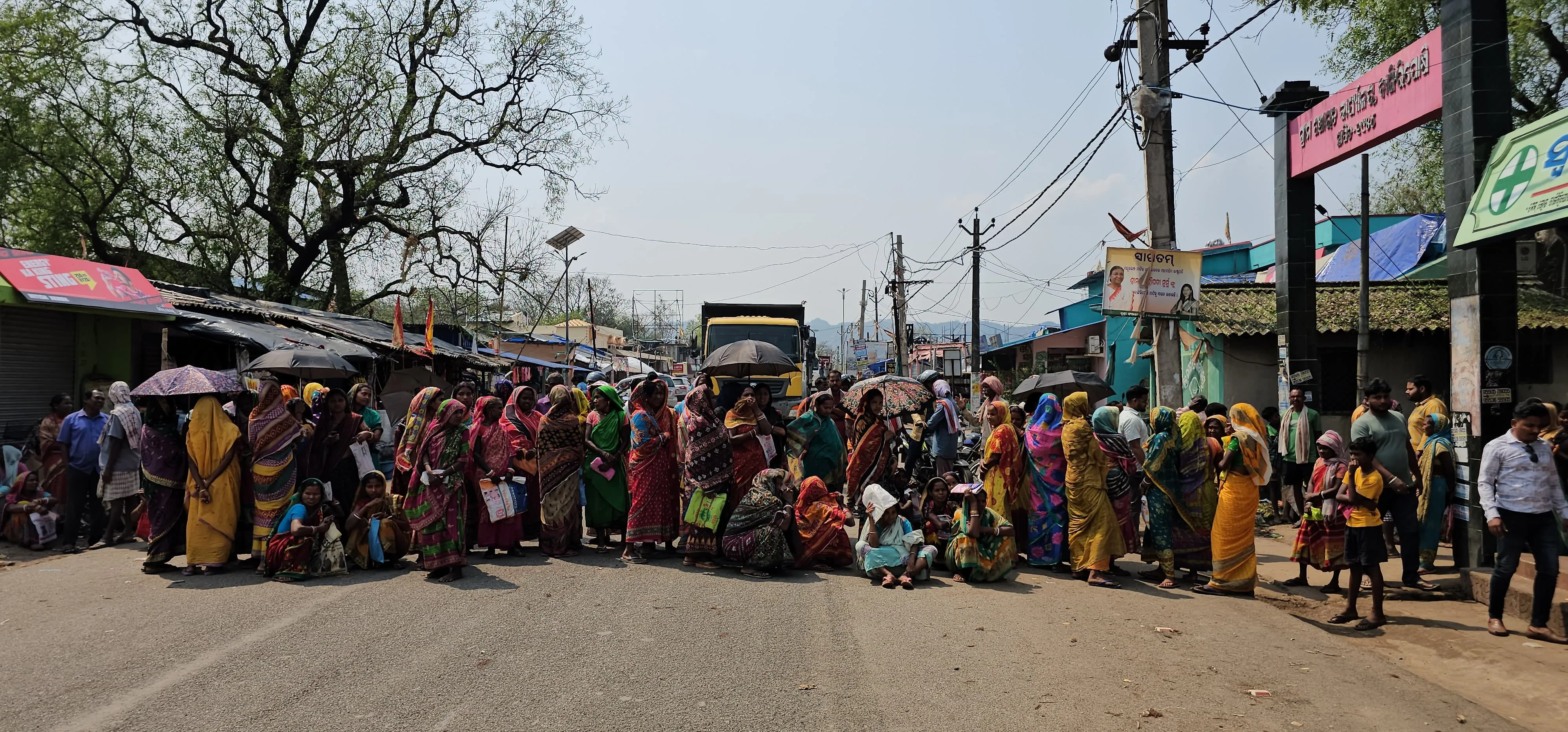 Road blockade pic