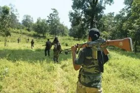 Anti Maoist operation combing securitymen_20100920